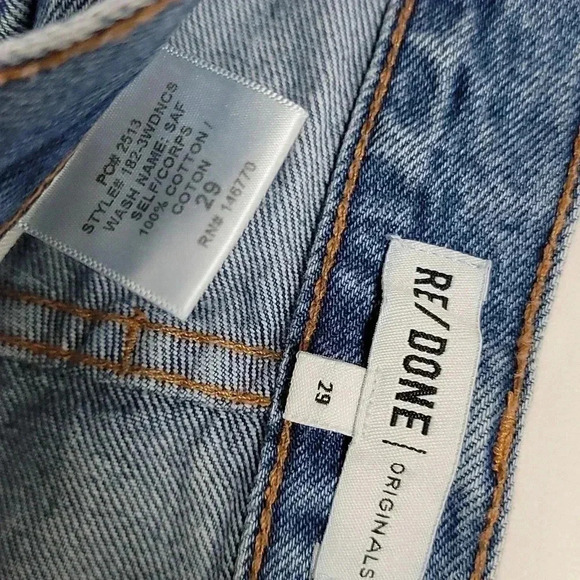 Re/ done Straight Leg Jeans - Picture 10 of 13